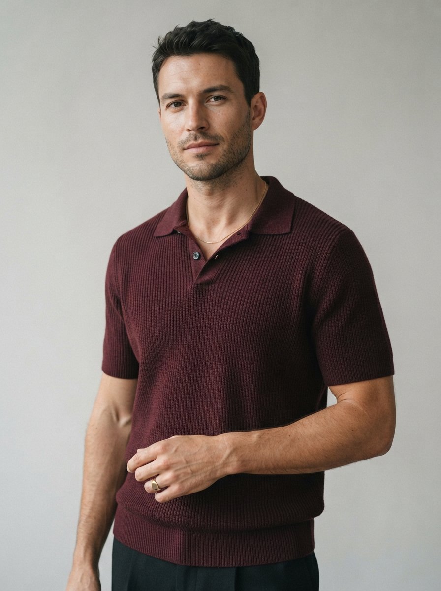 Vorce Ribbed Polo
